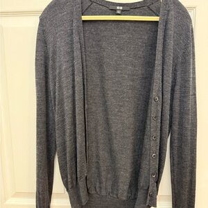 Women’s  Gray Cardigan Sweater